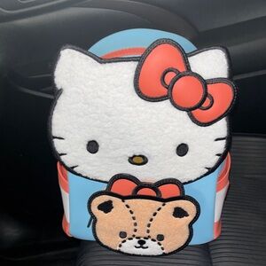Loungefly Hello Kitty Blue and Red Backpack
